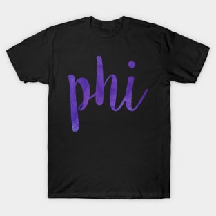 Purple Phi T-Shirt